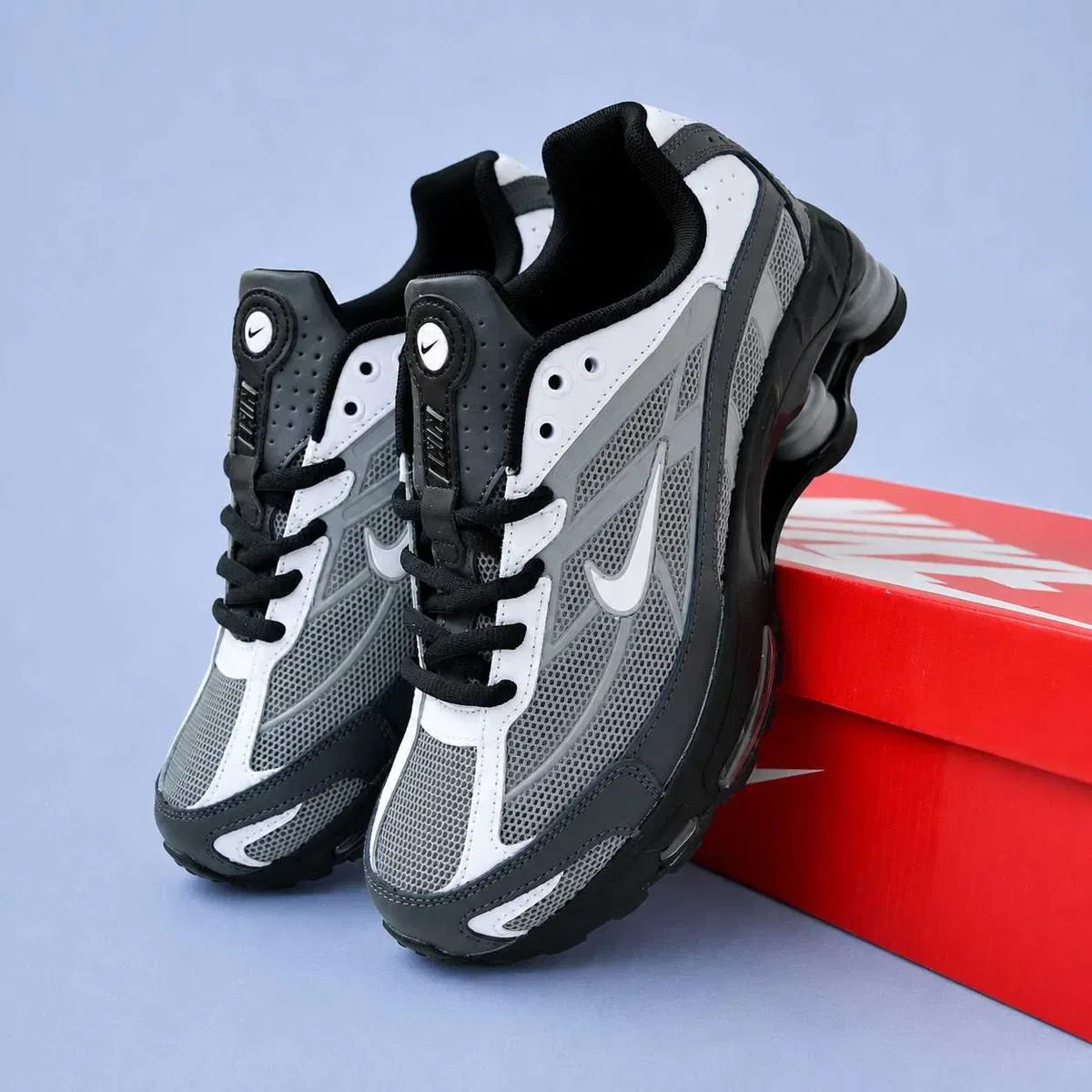 Купити (2412) Кросівки Nike Shox Ride 2 SP чорні з сірим (41-46