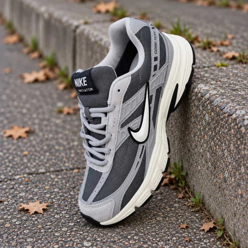 (2421) Термо Осінь-Зима Кросівки Nike Initiator сірі (37-41) найк найки В'єтнам — фото 3