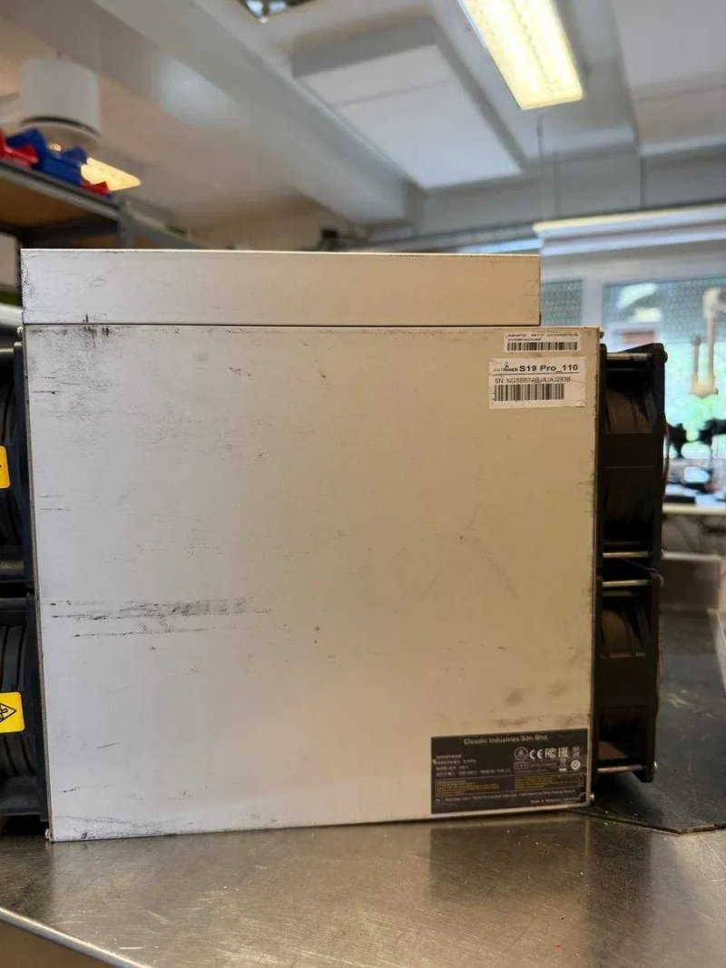 250$ Майнер Bitmain Antminer S19 Pro 110Th (НАЯВНІСТЬ КИЇВ) Asic S19 — фото 2