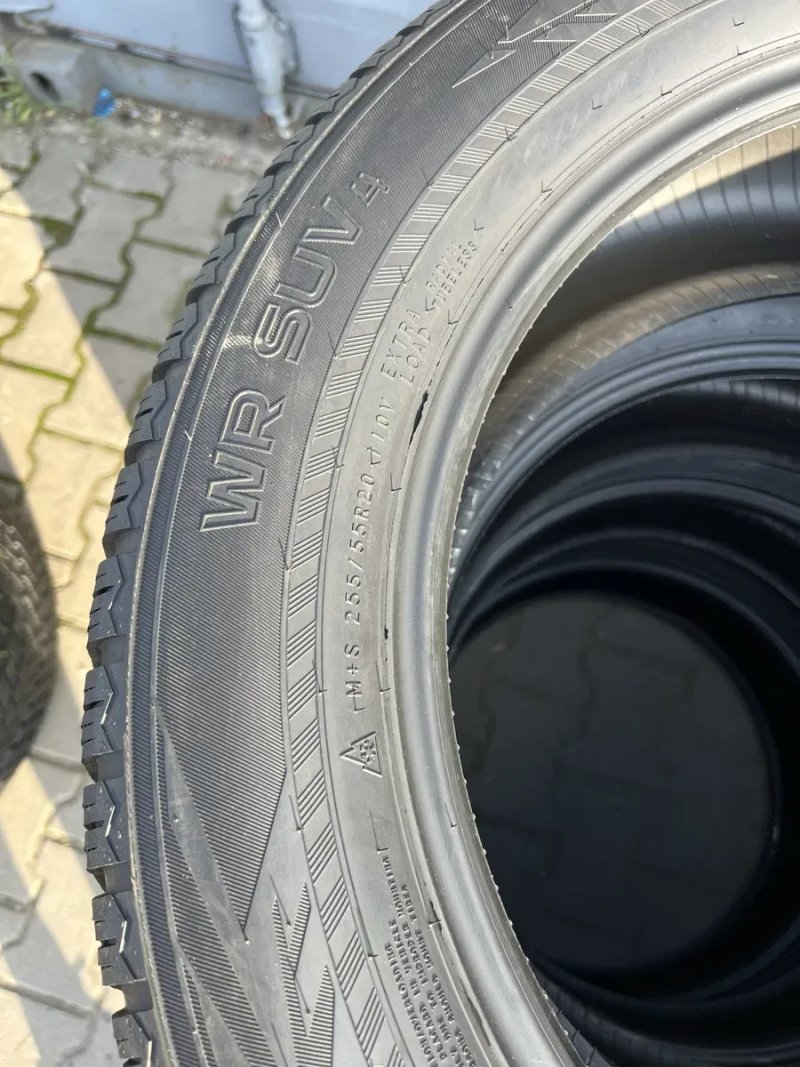 255/55 R20 Nokian 4шт 2022рік 5.5мм-6.5мм Залишок протектора — фото 6
