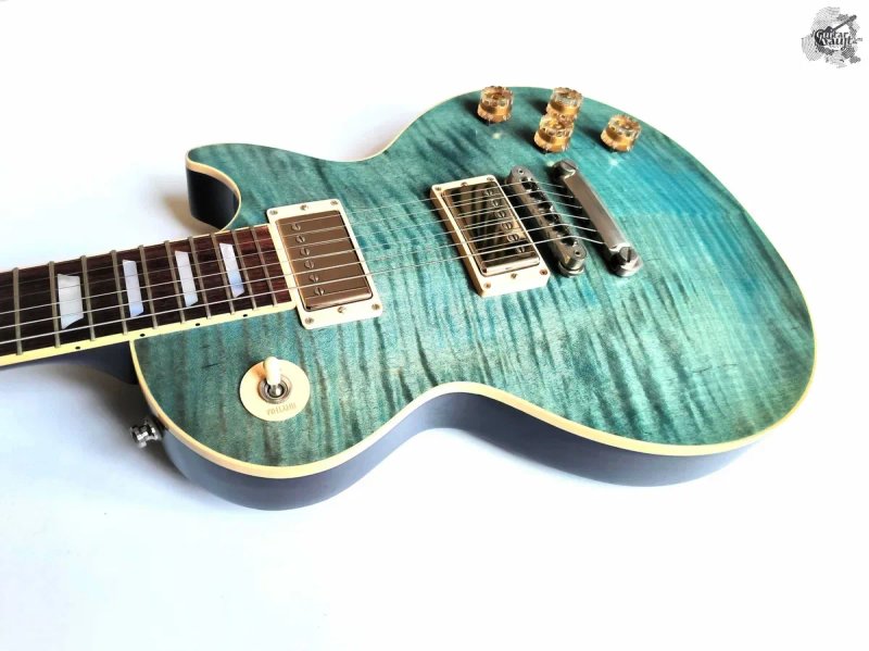 $2550 Gibson 100th Anniversary Les Paul Traditional '2015 Ocean Blue — фото 4