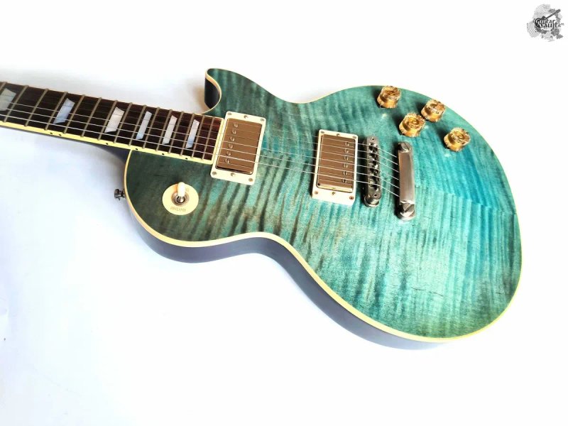 $2550 Gibson 100th Anniversary Les Paul Traditional '2015 Ocean Blue — фото 8