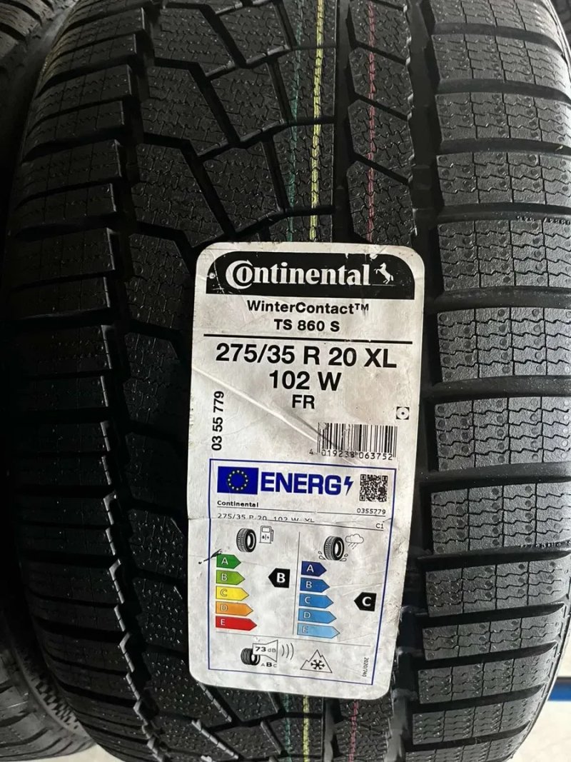 285/35/20+275/35/20 R20 Continental WinterContact TS860S M5 4шт нові — фото 3