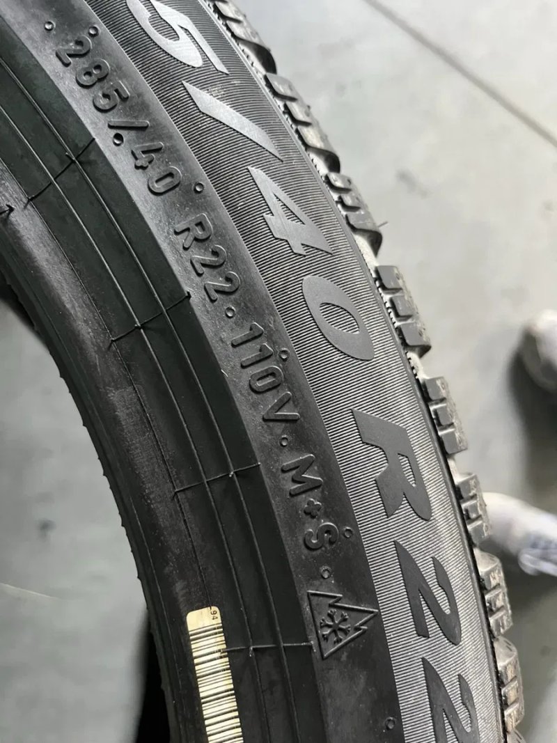 285/40/22 R22 Pirelli Scorpion Winter 2 4шт нові зима — фото 4