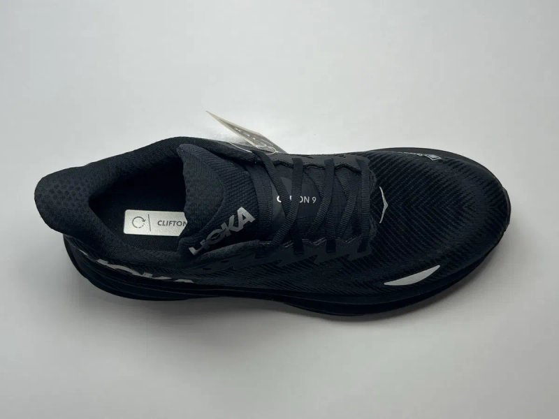 45-29см ОРИГІНАЛ 100% Кросівки HOKA CLIFTON 9 GORE-TEX BLACK 1141470F BBLC — фото 6