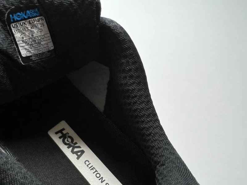 45-29см ОРИГІНАЛ 100% Кросівки HOKA CLIFTON 9 GORE-TEX BLACK 1141470F BBLC — фото 8
