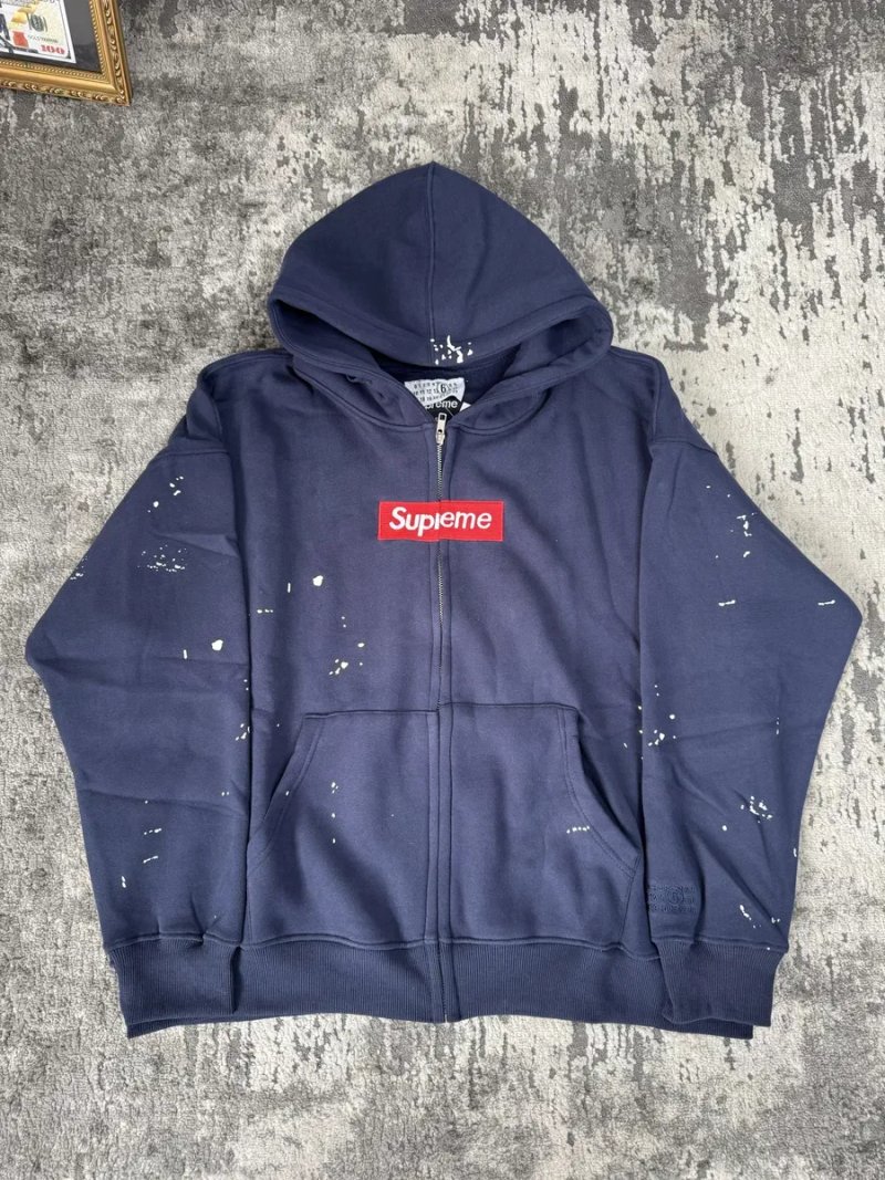 ‼️3 Кольори ‼️ Зіп Худі Supreme x Maison Margiela MM6 / Мейсон Марджела / Зіпка / Супрім /Худак / MM6 — фото 2