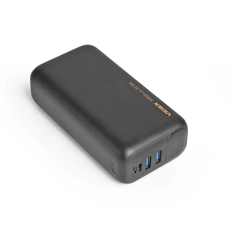 30000mAh 22.5w VIDEX VPB-297 - оригінальний повербанк, з ГАРАНТІЄЮ 2 роки. Якісний і витривалий power bank, павер банк відекс з швидкою зарядкою — фото 4