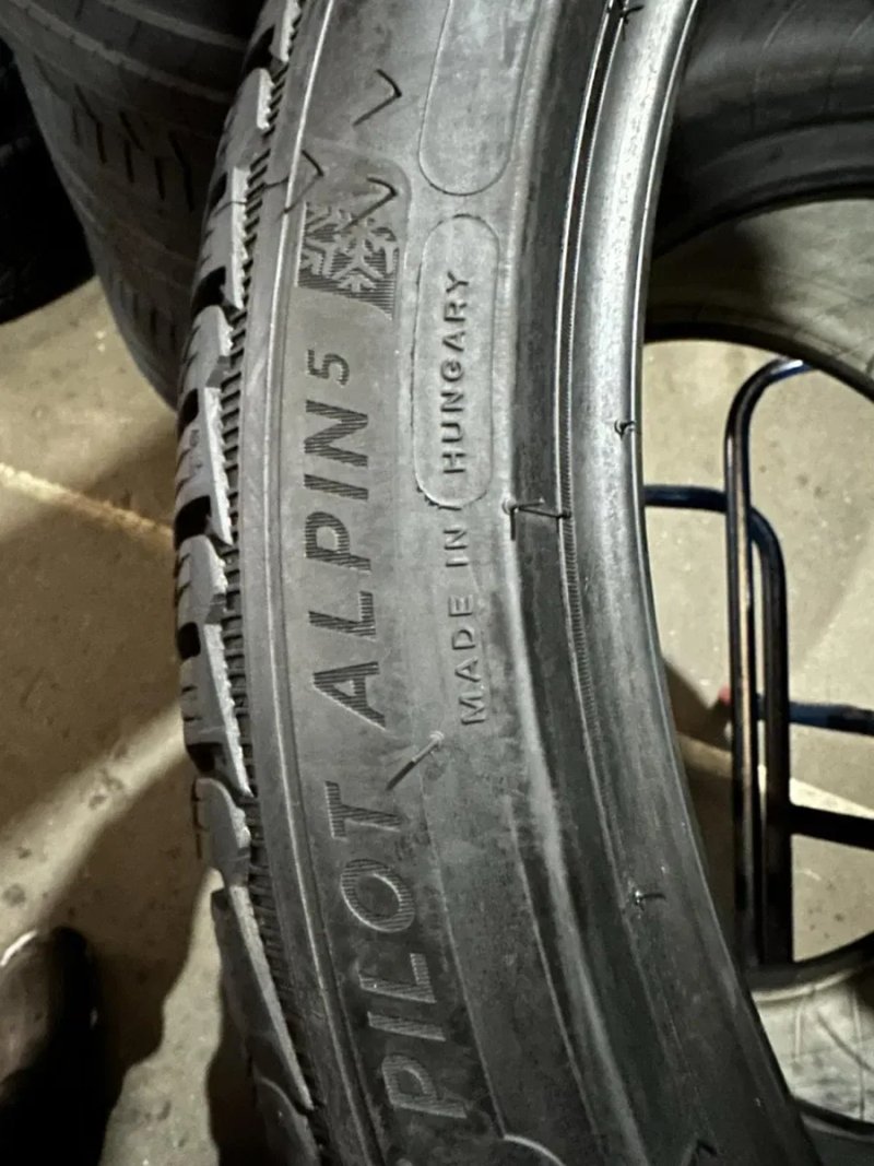 315/30/21+275/35/21 R21 Michelin Pilot Alpin 5 4шт зима — фото 7