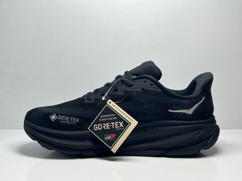 48-31см ОРИГІНАЛ 100% Кросівки HOKA CLIFTON 9 GORE-TEX BLACK 1141470 BBLC — фото 3