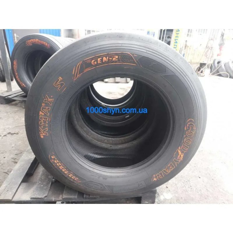 385/55 R22.5 Goodyear KMAX S 4шт — фото 3