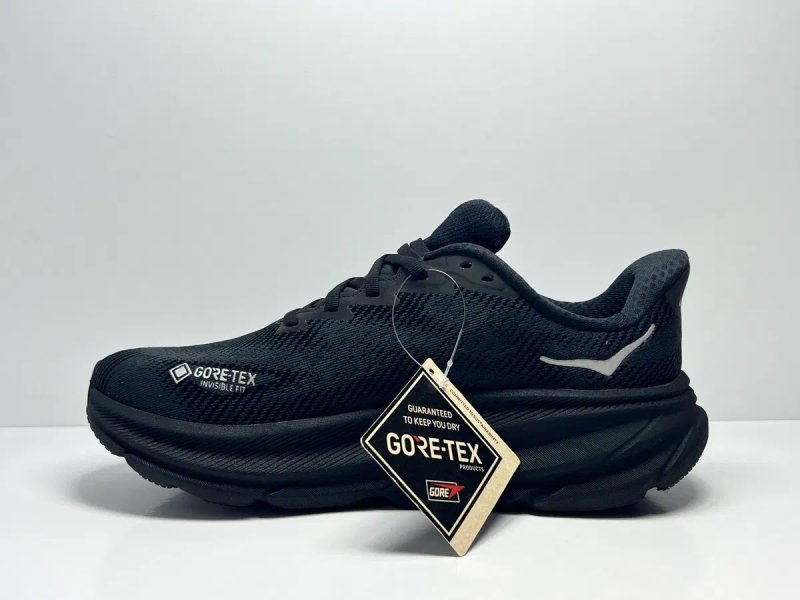 40.5-25.5см ОРИГІНАЛ 100% Кросівки HOKA CLIFTON 9 GORE-TEX BLACK  1141490 BBLC — фото 3