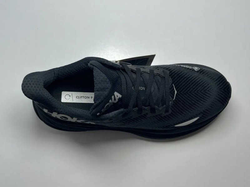 40.5-25.5см ОРИГІНАЛ 100% Кросівки HOKA CLIFTON 9 GORE-TEX BLACK  1141490 BBLC — фото 6