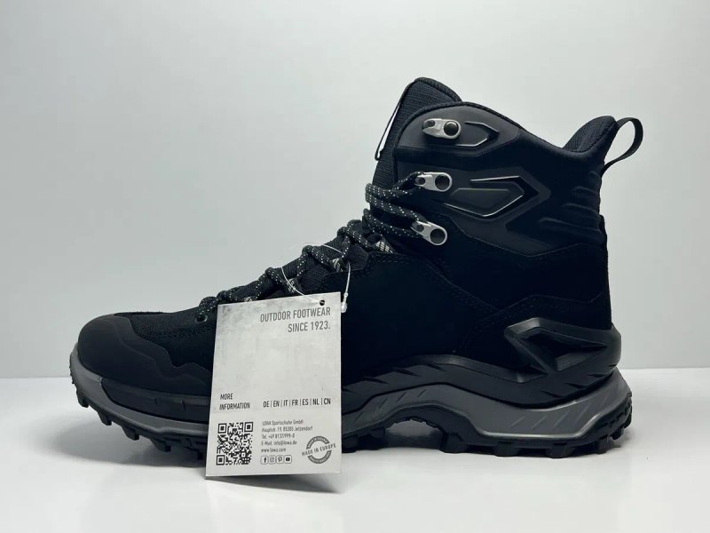 42.5-26.9см ОРИГІНАЛ 100% Кросівки LOWA INNOVO GORE-TEX MID BLACK 311330 9930 — фото 3