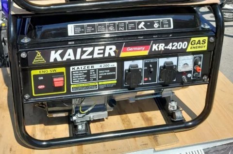 4200Вт Газ Генератор Кайзер Газ Бензин Электростанция Бензогенератор Новый