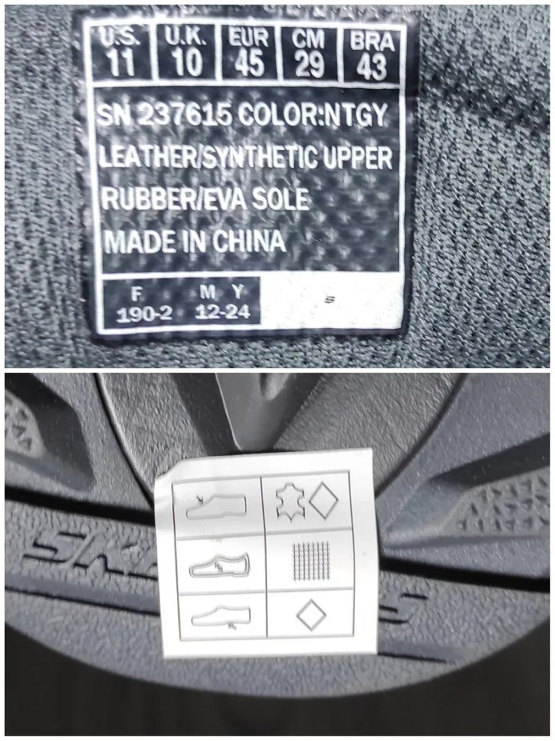 44,5 Skechers Dynamite AT оригінальні чоловічі кросовки — фото 2