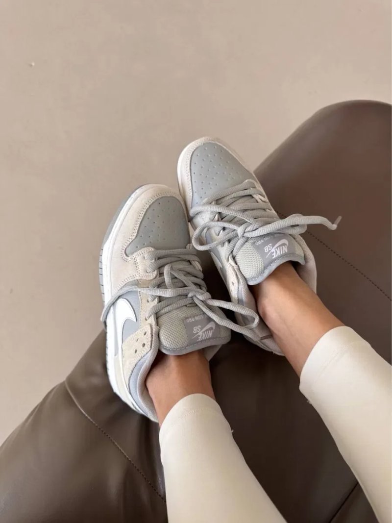 36-45 р кросівки Nike SB Dunk Summit White Sweet Wolf Grey — фото 2