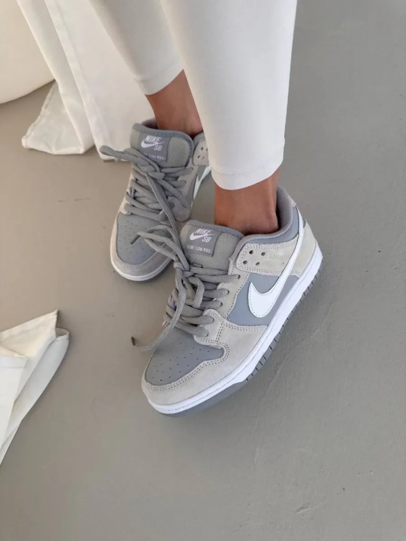 36-45 р кросівки Nike SB Dunk Summit White Sweet Wolf Grey — фото 5