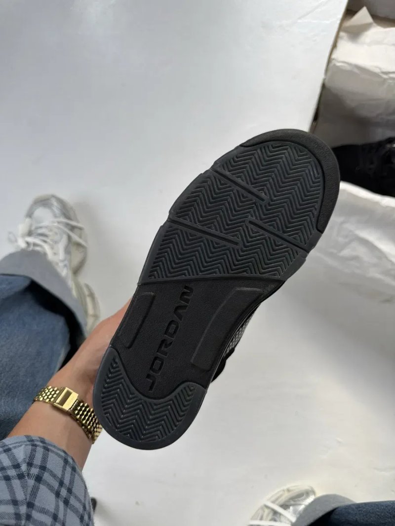 36-46 р кросівки Nike Air Jordan 5 Retro Black Cat — фото 4