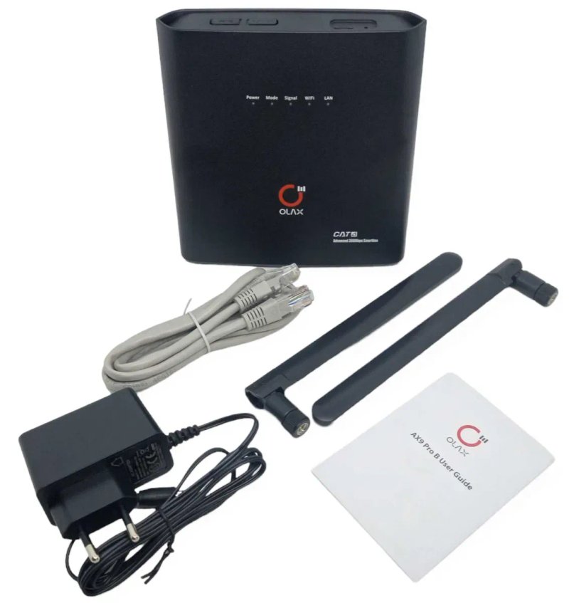 4G роутер модем Olax AX9 PRO B с 3G 4G модемом аккумулятор 4000 mAh — фото 2
