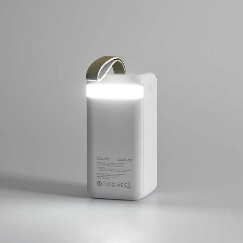 50000mAh 22.5W оригінальний TITANUM 741S повербанк, power bank; Якісний павербанк з гарантією 1рік. Реальна ємкість, з швидкою зарядкою. — фото 7