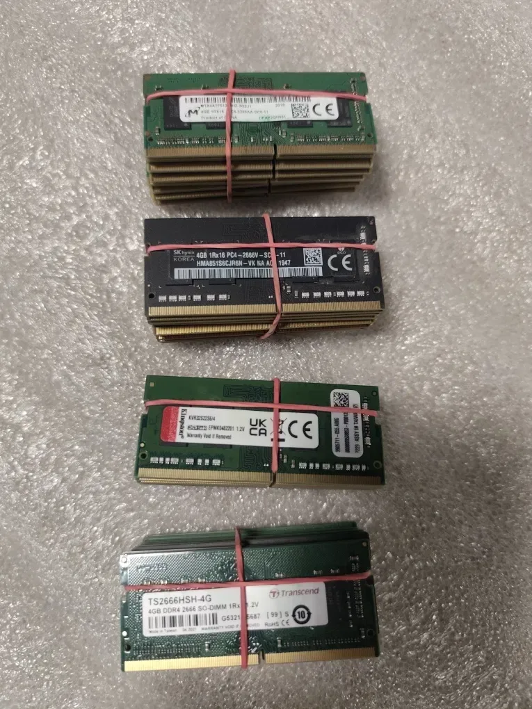 550грн ОЗУ пам"ять для міні-ПК / ноутбуків So-Dimm DDR4 4Gb 2666-3200 Mix Brand — фото 2