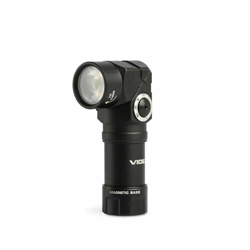 600Lm mini VIDEX VLF-A244RH акумуляторний ліхтарик з червоним світлом; Відекс 244 , A244rh - легкий універсальний ліхтар. Підходить для військових! — фото 3