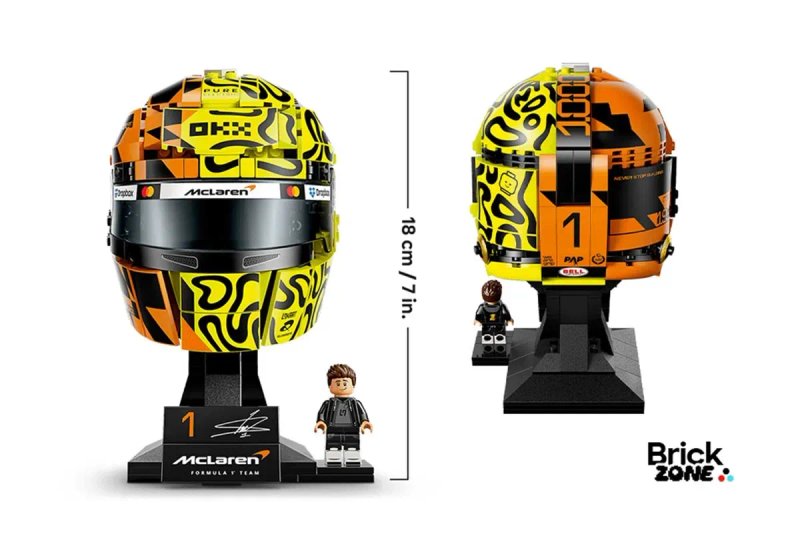 ‼️793 деталі‼️Конструктор Шолом Lando Norris McLaren Mastercard F1 (43023) — фото 3