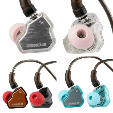 ‼️7Hz X Crinacle Zero 2 — IEM дротові навушники з деталізованим звуком