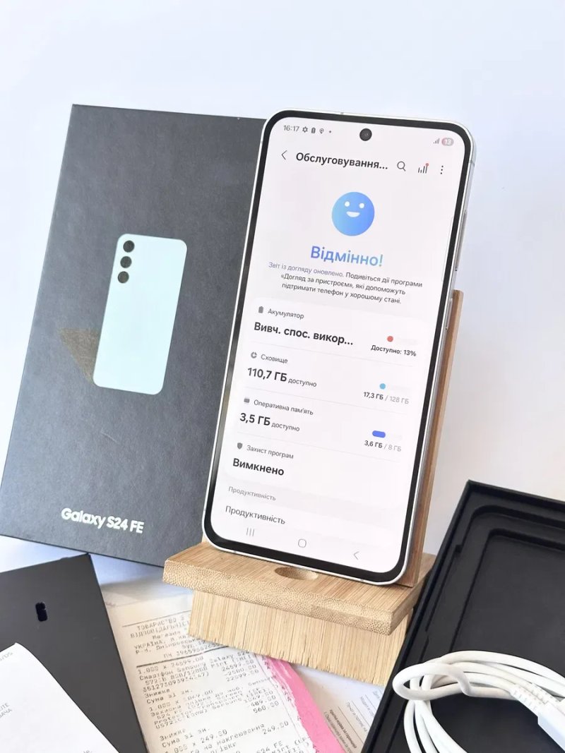 8/128Gb Samsung S24 FE Офіційний! Чек! Відмінний стан! — фото 6