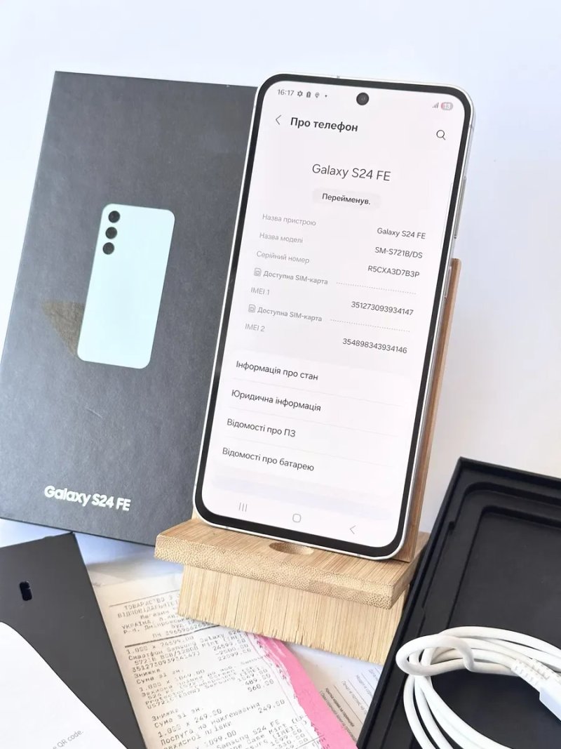 8/128Gb Samsung S24 FE Офіційний! Чек! Відмінний стан! — фото 7