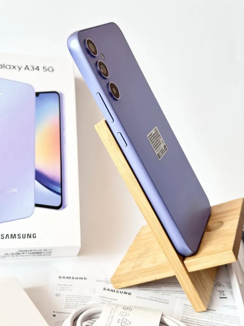 8/256Gb SAMSUNG GALAXY A34 5G Оригінал! Як новий! Комплект! — фото 4
