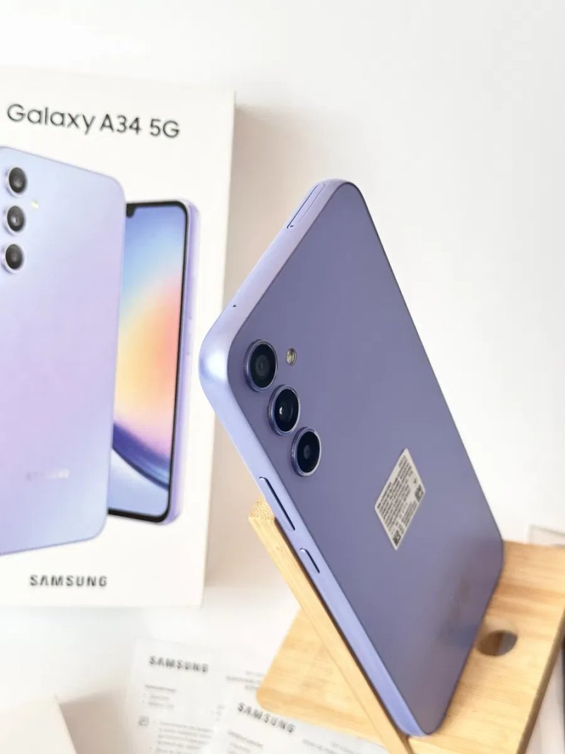 8/256Gb SAMSUNG GALAXY A34 5G Оригінал! Як новий! Комплект! — фото 5