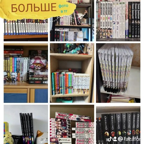 абсолютно любая манга ранобэ