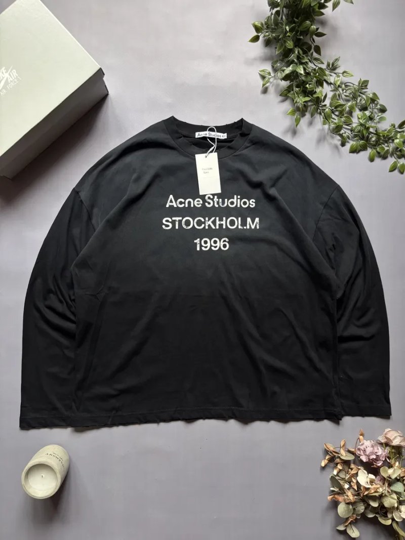 Acne Studios Лонгслів/ Чоловічий Лонгслів Акне Студіо/Acne Studios Лонгслив/ Мужской Лонгслив Акне Студио — фото 3