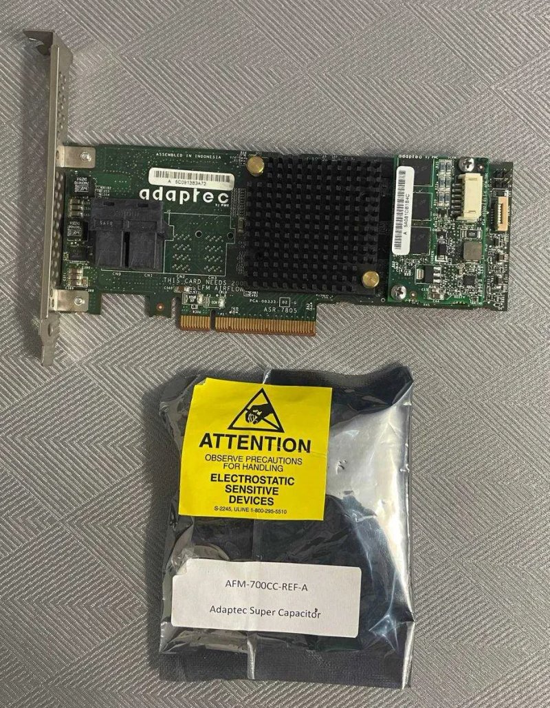 Adaptec ASR-7805 RAID 8-Port SAS/SATA + AFM-700 + 2x SFF-8643 — фото 3