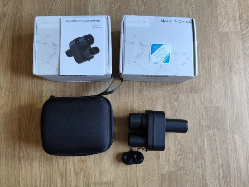 Адаптер ccs2 nacs tesla Тесла feyree 250кВт 2в1 ac/dc — фото 4
