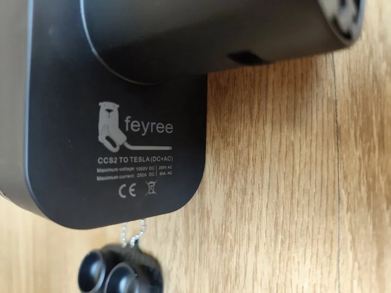Адаптер ccs2 nacs tesla Тесла feyree 250кВт 2в1 ac/dc — фото 7