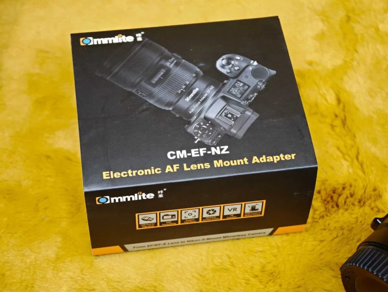 Адаптер Commlite CM-EF-NZ щоб ставити об'єктиви Canon EF -> на камери Nikon Z — фото 2