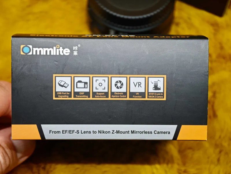 Адаптер Commlite CM-EF-NZ щоб ставити об'єктиви Canon EF -> на камери Nikon Z — фото 3