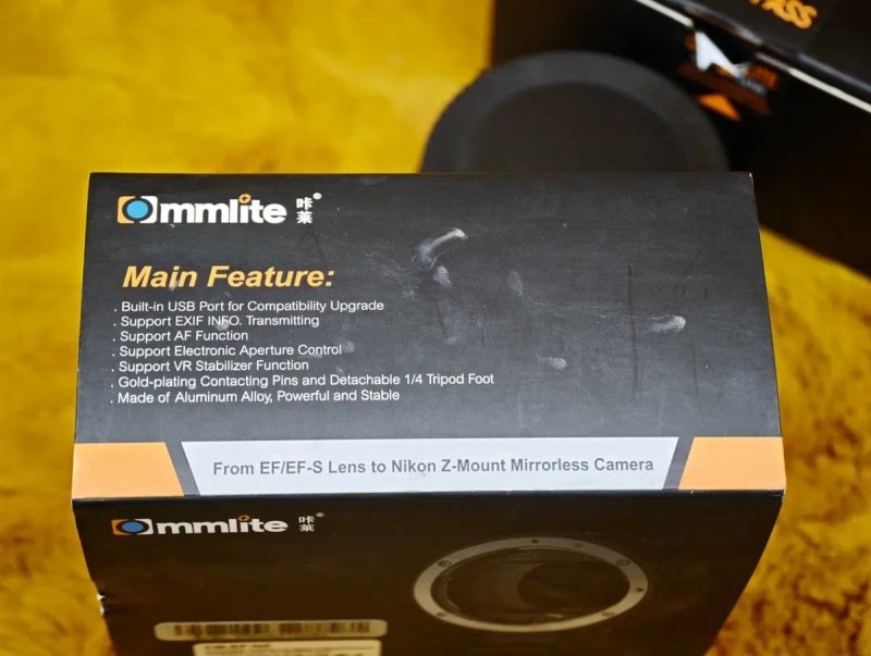 Адаптер Commlite CM-EF-NZ щоб ставити об'єктиви Canon EF -> на камери Nikon Z — фото 4