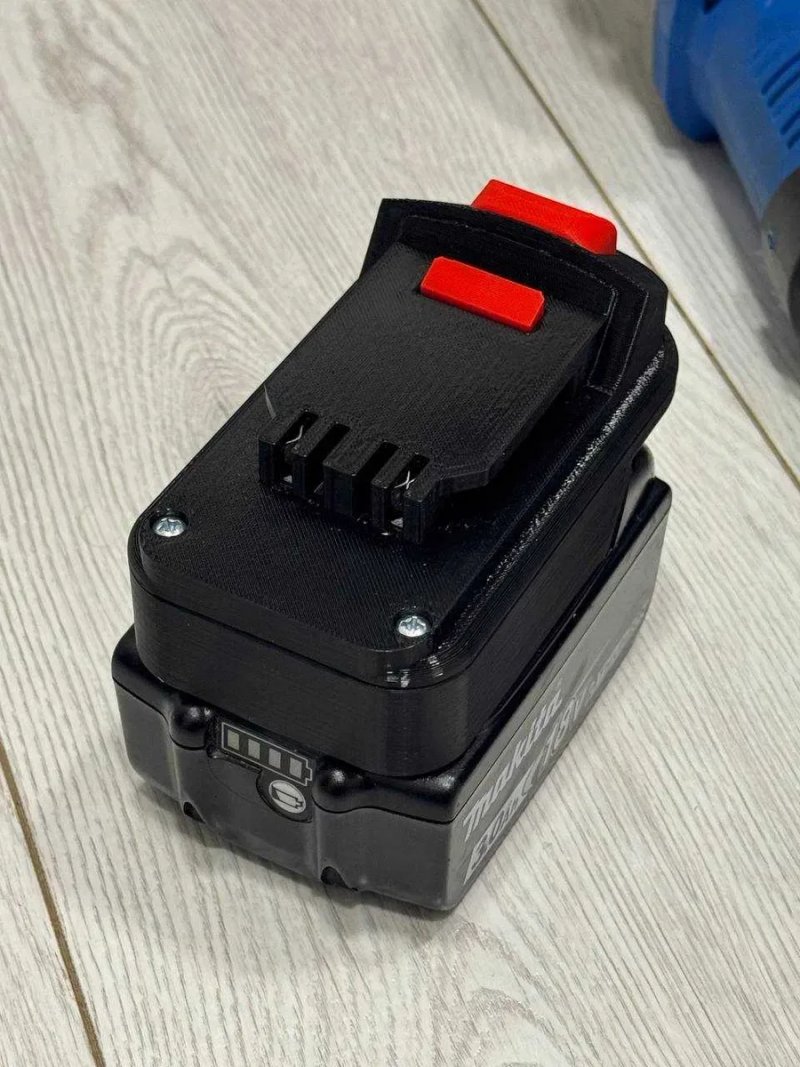 Адаптер перехідник з DEXTER на акб Makita, ProCraft, ТехАС 3д друк — фото 4