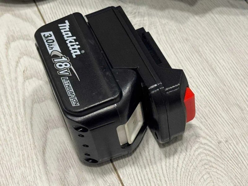 Адаптер перехідник з DEXTER на акб Makita, ProCraft, ТехАС 3д друк — фото 6