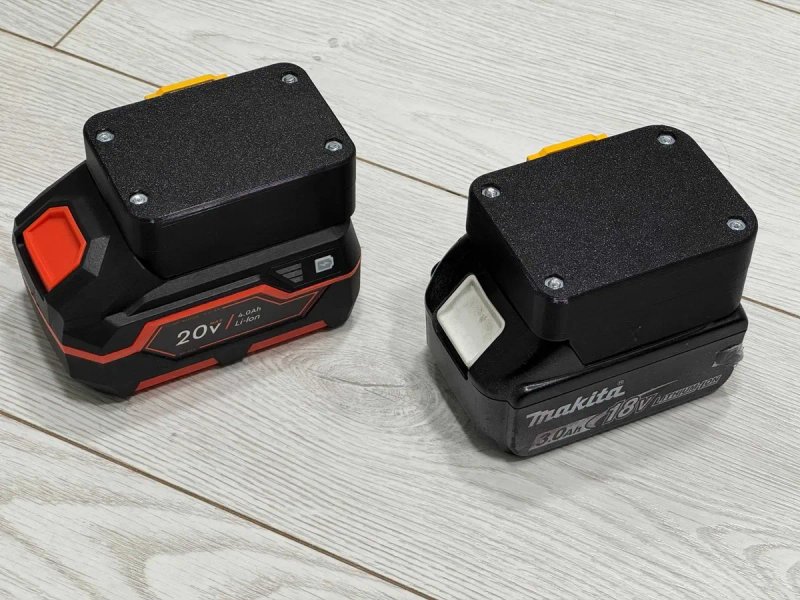 Адаптер повер банк на акумулятор Дніпро-М, Makita, ProCraft 65вт — фото 2