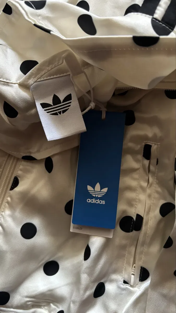 Adidas polka dot zip зіп-худі в крапочку в точечку y2k archive sk8 — фото 3