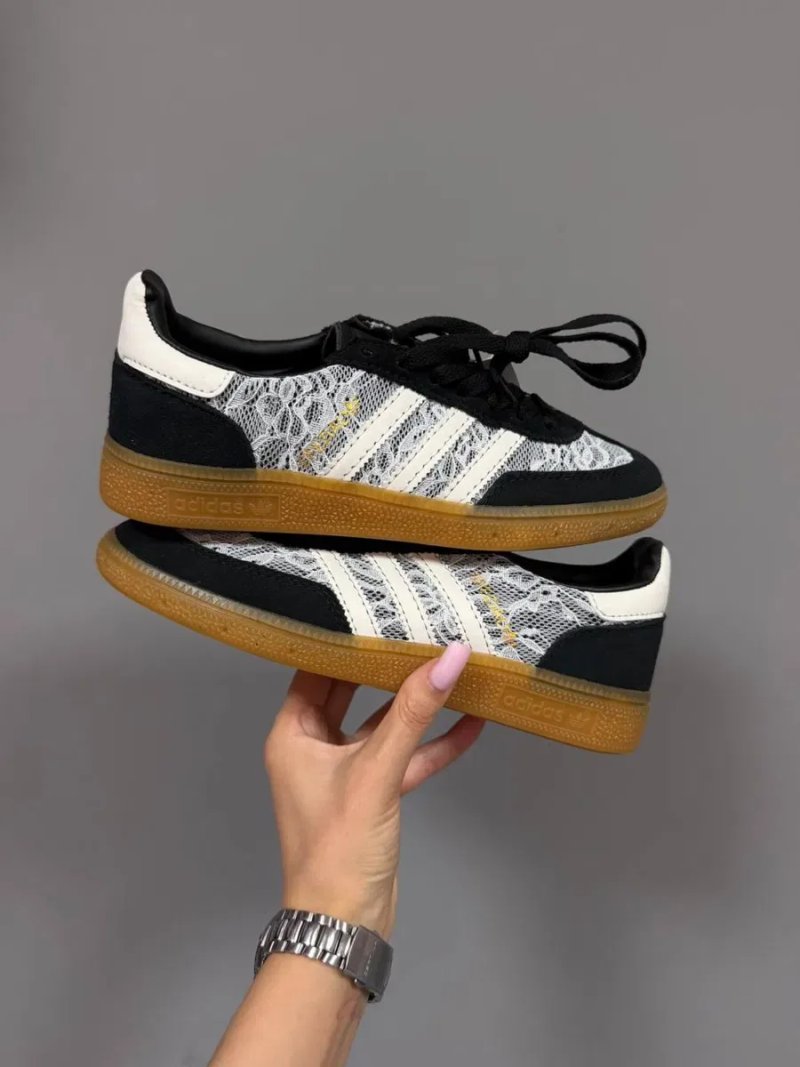 Adidas Spezial Black Lace трендові жіночі кросівки адідас спеціал кеди адідас спешл — фото 7