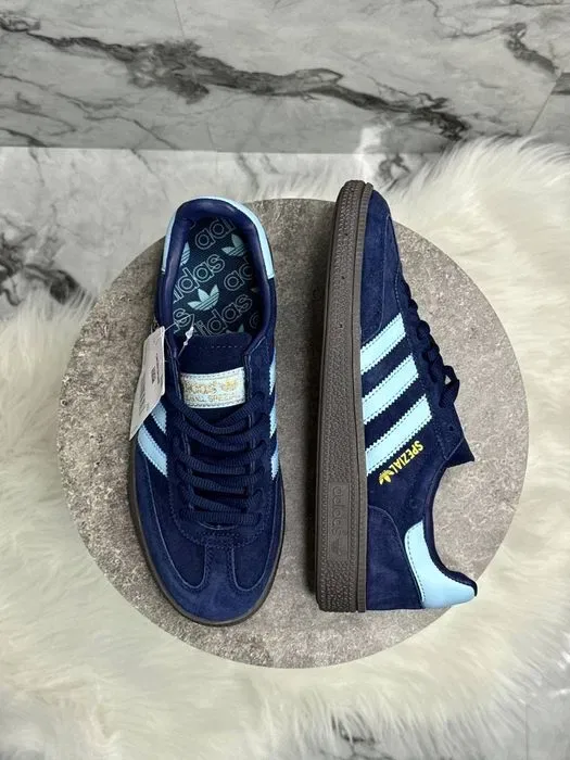 Adidas Spezial Handball Blue кросівки адідас спеціал адідас спешл сині — фото 5