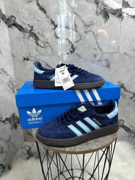 Adidas Spezial Handball Blue кросівки адідас спеціал адідас спешл сині — фото 6