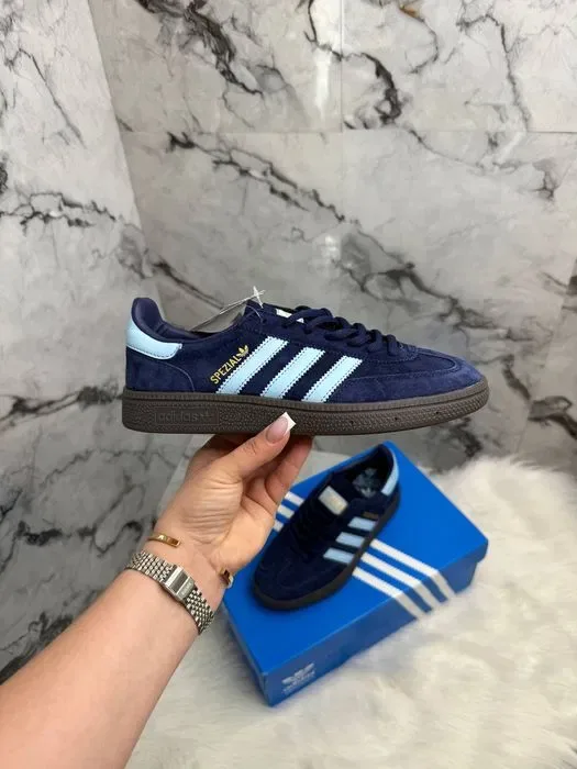 Adidas Spezial Handball Blue кросівки адідас спеціал адідас спешл сині — фото 7