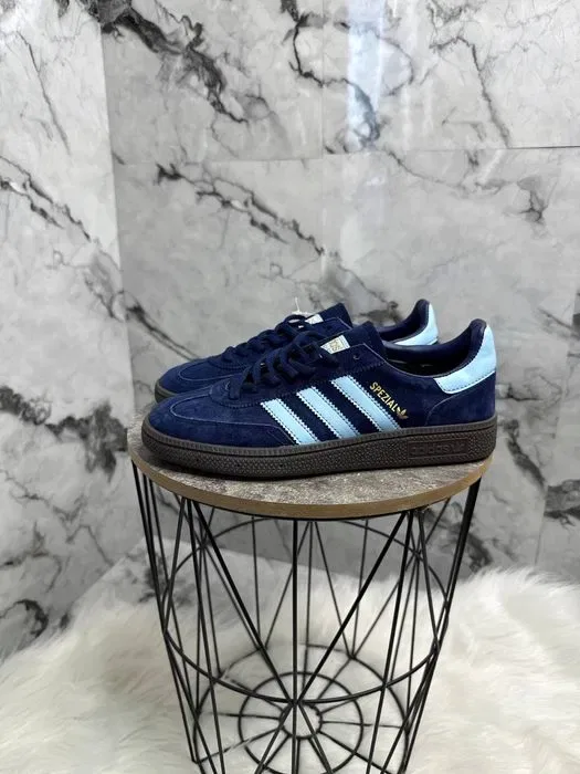 Adidas Spezial Handball Blue кросівки адідас спеціал адідас спешл сині — фото 8